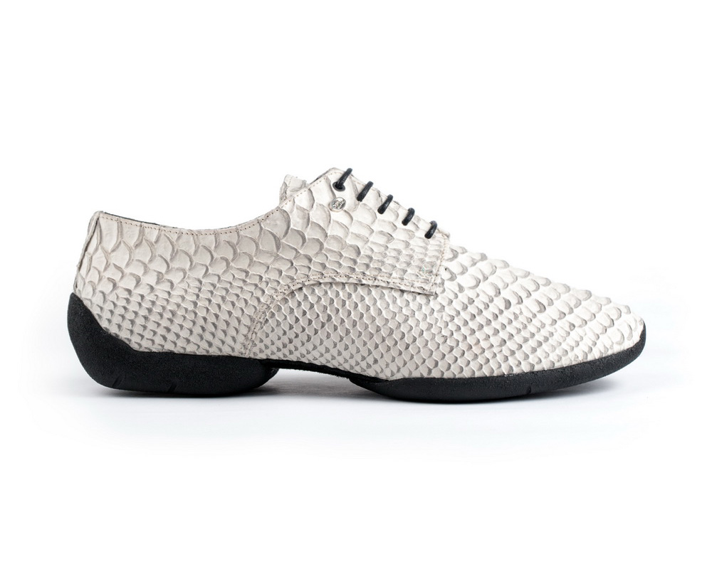 PD SALSA 001 White Snake Leather