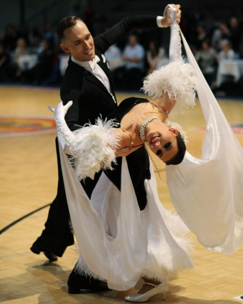 Marian & Carina bei einem Tanzturnier